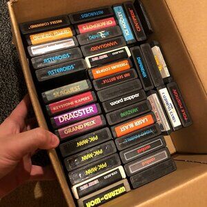 LOT OF 38 Atari 2600 Games